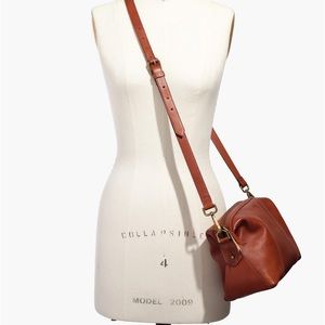 Madewell Bag The Mini Glasgow Crossbody in Brown Leather